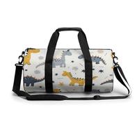 Bolsa De Deporte Patrones De Dinosaurios Infantiles Bolsa De Viaje Duffel Bolsa Redonda Gimnasio Bolsa Fitness