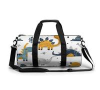 Bolsa De Deporte Patrones De Dinosaurios Infantiles Bolsa De Viaje Duffel Bolsa Redonda Gimnasio Bolsa Fitness