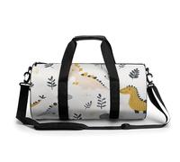 Bolsa De Deporte Patrones De Dinosaurios Infantiles Bolsa De Viaje Duffel Bolsa Redonda Gimnasio Bolsa Fitness