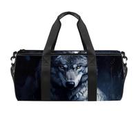 Bolsa de deporte redonda con correa de hombro desmontable, frascos, luciérnagas, lilas, bolsa de entrenamiento, bolsa de noche, para mujeres y hombres, Multicolor 10, Talla única, Equipaje de mano