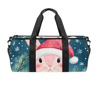 Bolsa de deporte redonda con correa de hombro desmontable, frascos, luciérnagas, lilas, bolsa de entrenamiento, bolsa de noche, para mujeres y hombres, Multicolor 7, Talla única, Equipaje de mano