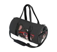 Bolsa de deporte redonda ligera con bolsillo interior, bolsa de gimnasio para hombres y mujeres, bolsa de lona para viajes, deportes, mujeres y niñas, con texto en inglés "I Heart Mom Love Mama Boston