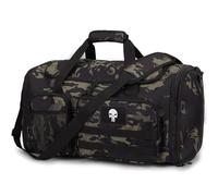 Bolsa de Deporte Táctica Expandible 52L - Bolsa de Viaje Grande para Hombre con Compartimento Húmedo, Bolsa de Mano Multifuncional para Gimnasio, Fin de Semana y Cabina de Avión