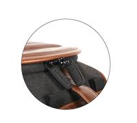 Bolsa de depósito de moto Shad SR18 Cafe Racer impermeable marrón 8L (fijació