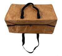 Bolsa de descanso de carne para barbacoa, enfriador de pechuga para asar a la parrilla, manta térmica reutilizable que retiene el calor y la suavidad, grande, 47 x 27 cm, color marrón