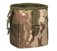 Bolsa de Descarga de Cargador, Bolsa táctica MOLLE for Caza, Accesorios de Airsoft, Bolsa de Cintura reciclable, Bolsas de munición(CP)