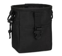 Bolsa de Descarga de Cargador, Bolsa táctica MOLLE for Caza, Accesorios de Airsoft, Bolsa de Cintura reciclable, Bolsas de munición(BK)