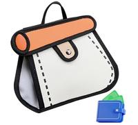 Bolsa de dibujo 2D - Cartera de arte ligera para artistas y estudiantes | Material duradero y resistente al agua, múltiples bolsillos para utensilios de dibujo, ideal para esbozar, viajar y mejorar