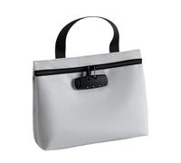 Bolsa De Dinero Con Cierre Con Cierre Con Cremallera Y Cierre De Tres Cifras - Bolsa De Plata Con Cremallera | Para Almacenamiento Especies Claves Joyas Pasaporte Documentos Entradas