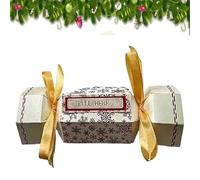 Bolsa de dinero sorpresa de Navidad, divertida caja de regalo de dinero sorpresa 2026, bolsa de dinero extraíble inspirada en dulces con 10 bolsas transparentes, bolsa reutilizable para tirar de