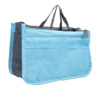Bolsa de Doble Cremallera Plegable de Poliéster para Oficina | Bolsa de Almacenamiento Doble Llera, Resistente al Agua, para Llaves y Power Bank en Trayectos