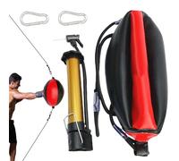 Bolsa De Doble Velocidad, Bolsa De Doble Extremo | PULLE PULLE PUNCE FLEX AJUSTABLE ENTREGABLE,Incluye Aguja, Carabinero, Banda Reflectante, Equipo De Boxeo Para El Entrenamiento En Casa