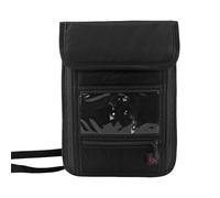 Bolsa de documentos bandolera antirrobo impermeable para teléfono para colgar el cuello de seguridad bolsa para tarjetas de crédito para pasaporte de viaje para el cuello