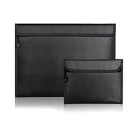 Bolsa de documentos ignífuga, impermeable, ignífuga, almacenamiento seguro para archivos de dinero, documentos, archivos de joyería para oficina y escuela