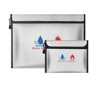 Bolsa de Documentos ignífuga, Soporte Impermeable para Documentos, Soporte para Efectivo, contenedores de Sobres, Almacenamiento de Documentos, Bolsa de Almacenamiento de Objetos de, sobre