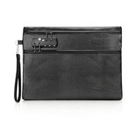 Bolsa de Documentos Incombustible, 6400℉ Bolsa Incombustible Con Cerradura, Aislamiento Térmico De 12 Capas Bolsa De Dinero Incombustible Para Efectivo, Recibo, Pasaporte, Documentos