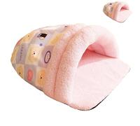 Bolsa de dormir para gatos | Plegable Cat Nest Slipper Shape | Warm Dog Crate Mat | Winter Pet Bed, Cute Kitten and Bunny Cuddler, Thickened Cozy Bed for Indoor Cats, Dogs, and Puppies, Ideal for Pet