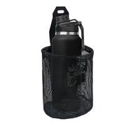 Bolsa de drenaje con cordón, bolsa de malla de gran capacidad, organizador de cinturón resistente, soporte táctico para equipo de cintura | Accesorio exterior plegable para caza, Negro , Fare