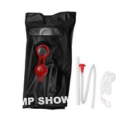 Bolsa de ducha de agua solar, bolsa de ducha de agua de 20 l Bolsa de baño de calefacción de PVC portátil plegable con energía solar para acampar al aire libre