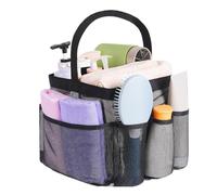 Bolsa de Ducha de Malla para Gimnasio,Bolsa de Ducha de Malla - Organizador de Bolsa de Ducha de Malla Colgante - Bolsa de Ducha de Malla portátil, Organizador de artículos de tocador, Bolsa de Malla