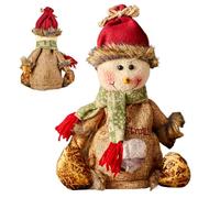 Bolsa De Dulces De Navidad - Bolsa De Manzana De Tela | Gran Capacidad Eco Amigable Linda Muñeca Goody Pouch | Bolsas De Almacenamiento Navideñas Encantadoras Eficientes Para Niños Niños Pequeños