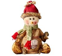 Bolsa de dulces de Navidad de muñecas 3d | Saco de tratado tejido | Sweet Goody Bag, adorable empaquetado de tela, idea de regalo reutilizable, navideña, bolsa de decoración