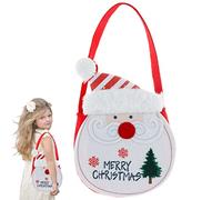 Bolsa de Dulces de Navidad muñeco de Nieve de Santa | Decoraciones de Navidad Bolsas de Dulces, Favor de Fiesta de Navidad,Papá Noel/Muñeco de Nieve Bolsas de Fiesta de Navidad Cestas para Generic