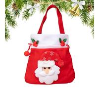Bolsa De Dulces Navideña,Funda De Dibujos Animados Con Asas - Pequeña Bolsa De Caramelos De Navidad Con Cordón | Para Preescolar Aula Hogar Comunidad Escuela Reunión Familiar