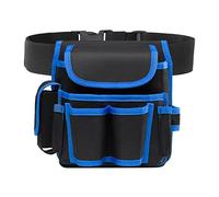 Bolsa de Electricista con Cinturon de Nailon Ajustable. Work Tool Belt Pouch with Multi-Pockets.para electricistas, técnicos, gardeners,carpenters, builders.
