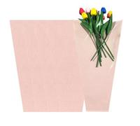 Bolsa de embalaje floral con manga de ramo de flores, 20 bolsas de papel kraft para San Valentín, suministros de arreglos florales de 11 x 17 pulgadas para florista, día de la madre, despedida de