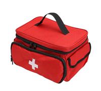 Bolsa de Emergencia de Tela Oxford Premium con Gran Capacidad para Varios Suministros de Emergencia, Bolsa de Transporte de Organizacional para el Hogar y Viajes - 11.4x7.7x6.9in