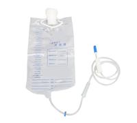 Bolsa de enema de 3000ml, bolsa de limpieza de colon compacta y plegable de silicona para uso doméstico, kit de enema de café reutilizable para limpieza de colon