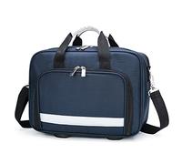 Bolsa de enfermera profesional, Maleta primeros auxilios,bolsa médica almacenamiento,con botiquines primeros auxilios con fondo antideslizante,ideal para médicos EMT, EMS,paramédicos (solo bolsa)(Blue