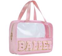 Bolsa de enfermería esencial para la escuela de enfermería, bolsa de asistente médico, bolsas de aseo portátil de felpilla, regalos para mujeres, bolsa clínica para estudiantes, Stb-fs-ballet