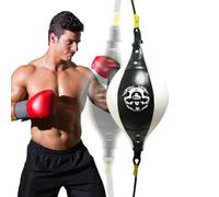 Bolsa de engranajes: equipo de boxeo duradero para coordinación -mano, entrenamiento de entrenamiento | Punching Ball para adolescentes y adultos, equipo de estrés, herramienta de fitness domi