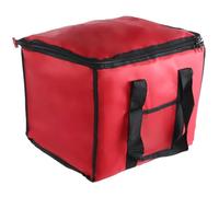 Bolsa de Entrega de Alimentos aprobada por Chef de 12 x 12 Pulgadas, Resistente Aislante, Suave, para sándwiches fríos y Calientes con Cierre de Cremallera para Restaurante, Compras, comestibles,