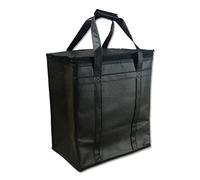 Bolsa de entrega de alimentos, bolsa térmica aislada, bolsa de entrega de pizza aislada, bolsa enfriadora plegable, bolsa reutilizable de gran capacidad para entrega de alimentos, mantiene la comida
