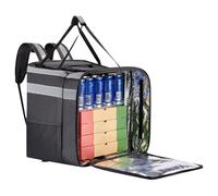 Bolsa de entrega para pizza. Aislamiento térmico de calidad comercial, bolsas aislantes para comidas. Peso ligero premium espacioso, fácil de limpiar, perfecto para pizzerías calientes y frías