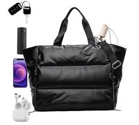 Bolsa de Entrenamiento, Bolsas de Lona Deportivas - Bolsa de Ejercicios Impermeable,Bolso de Gimnasio portátil para Viajes, Entrenamiento, Deporte, petate de separación seco y húmedo para Mujeres