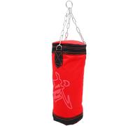 Bolsa de Entrenamiento de Boxeo Vacía, Saco Colgante Rojo | Lienzo, Pu E Hierro, para Fitness y Ejercicios de Cuerpo Completo, Fácil de Limpiar, Resistente E