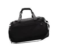 Bolsa de entrenamiento de gran capacidad para viajes, hospitales, fines de semana, deportes, fitness, viajes, con compartimento para zapatos, equipaje, gimnasio, entrenamiento, Black, Mass Beauty