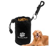 Bolsa de entrenamiento para mascotas - Accesorio de correa con bolsa de precio | Bolsa de dulces para cachorros, paseos, juguetes y aperitivos diarios, Negro , ver descripción, Ver descripción