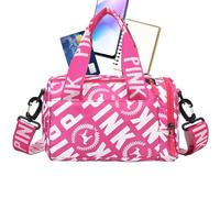 Bolsa de entrenamiento pequeña, bolsa de viaje multifuncional para mujer, bolsa de fitness | Bolsa de entrenamiento al aire libre para yoga, deportes, viajes, senderismo, correr, camping, hot pink,