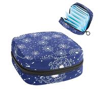 Bolsa de época, bolsa de almacenamiento portátil de tampón para servilletas sanitarias, bola de deseo Make a Wish Blowball, Varios colores, 4.7x6.6x6.6 in/12x17x17 cm