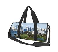 Bolsa de equipaje de viaje redonda de gran capacidad, adecuada para ejercicio, viajes, muchas actividades al aire libre, club de yates de golf, talla única, Club náutico de golf, Talla única