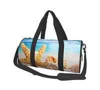 Bolsa de equipaje de viaje redonda de gran capacidad, adecuada para ejercicio, viajes, muchas actividades al aire libre, Playa del Carmen, Talla única