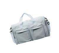 Bolsa de equipaje plegable de tela Oxford ligera, bolsa de viaje cruzada para mujer, viajes de negocios, viajes, organizador de viaje multifuncional, Blue, Mass Beauty