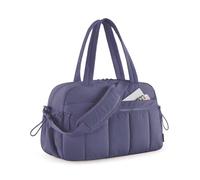 Bolsa De Equipaje Portátil Bolsa de Viaje for Mujer, Bolsa Gimnasio con Bolsillo húmedo, Bolsas for el Fin Semana, Equipaje Mano Impermeable, Cabina for Aeropuerto(Deep Blue)