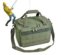 Bolsa de equipo de agua salada, Bolsa de aparejos de ,Bolsas de señuelos de de tela Oxford - Bolsas de almacenamiento de pinzas resistentes al agua, almacenamiento portátil de