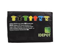 Bolsa de equipo de árbitro - bolso de fútbol compacto con compartimentos para banderas, tarjetas, silbidos, bloc de notas, acabado de alta calidad, fácil de llevar Perfecto para juegos, s